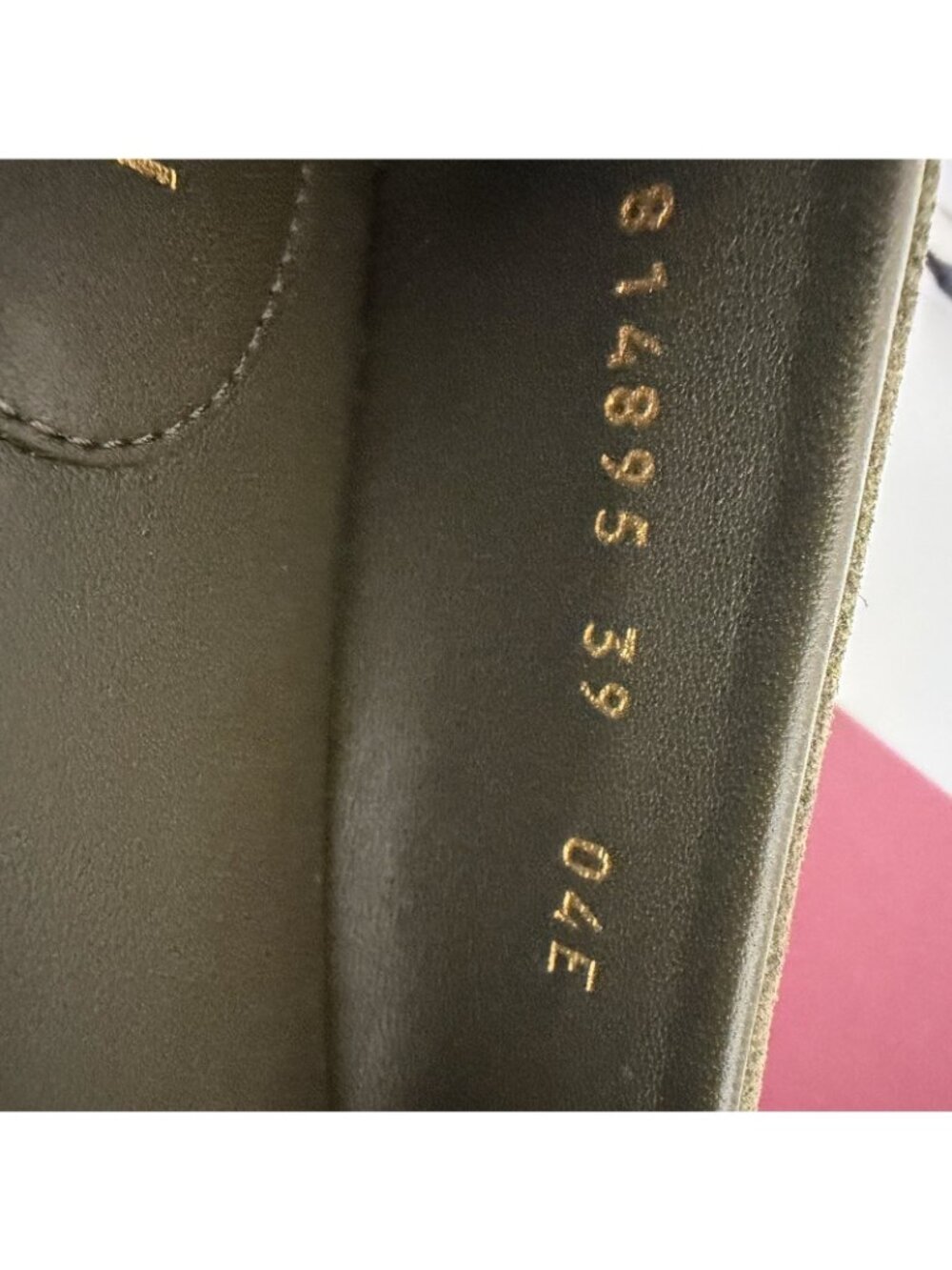 NEW GUCCI Women's GG Suede Kensington Horsebit Loafers EU 39 / US 9 Ballet Flats - Picture 4 of 10